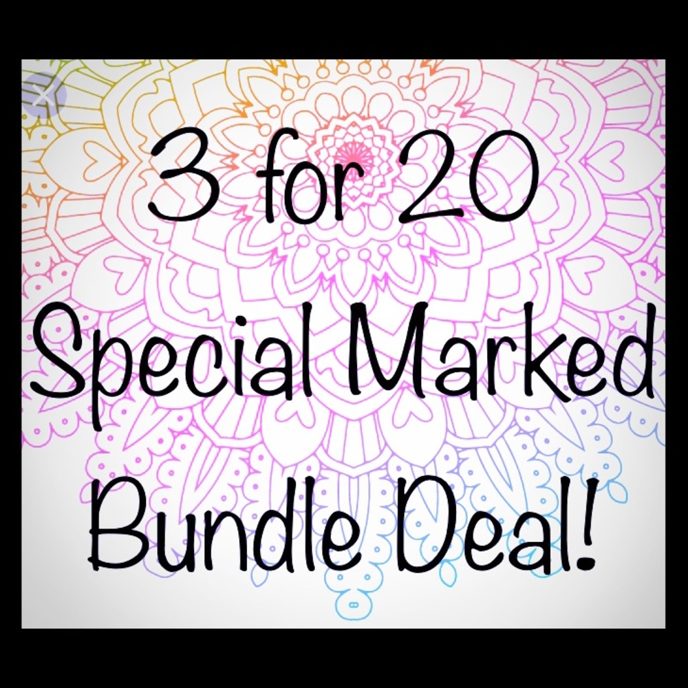 ⭐️Bundle specially marked items for just $20